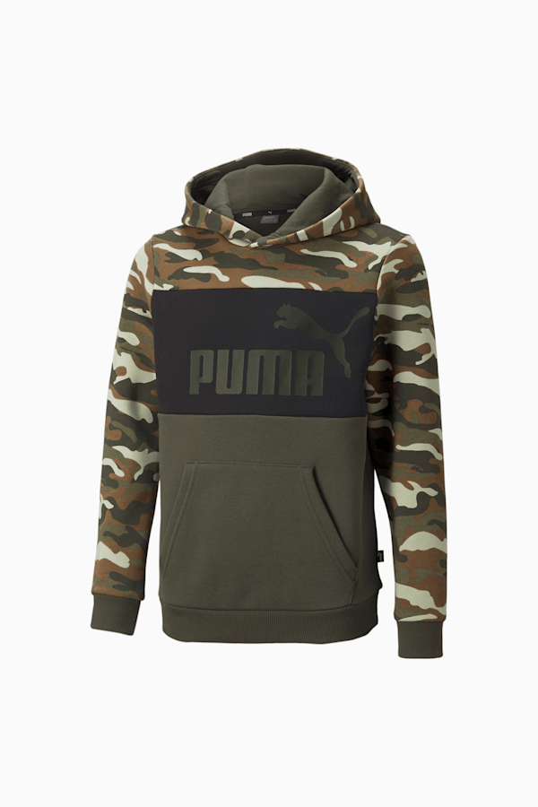 Essentials Camo Boys Hoodie